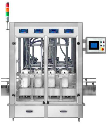 JCZ-4全自动称重式灌装机